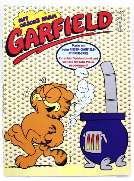 Garfield Comic Magazin Nr. 11 (1986): Diät und Sport...sind Mord! von Bavaria Comic Verlag